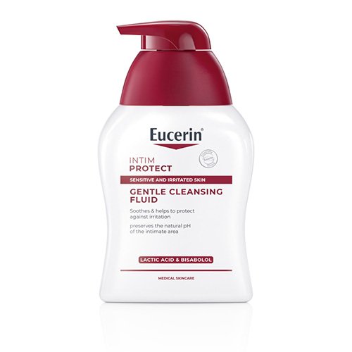 Švelnus intymios higienos prausiklis EUCERIN INTIM PROTECT , 250 ml | Mano Vaistinė