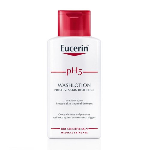 EUCERIN prausiamasis losjonas jautriai odai 200ml