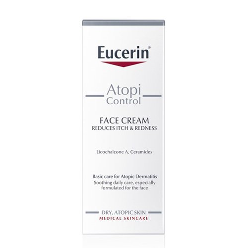 EUCERIN AtopiControl veido kremas, 50 ml | Mano Vaistinė