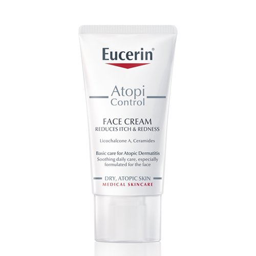 EUCERIN AtopiControl veido kremas, 50 ml | Mano Vaistinė