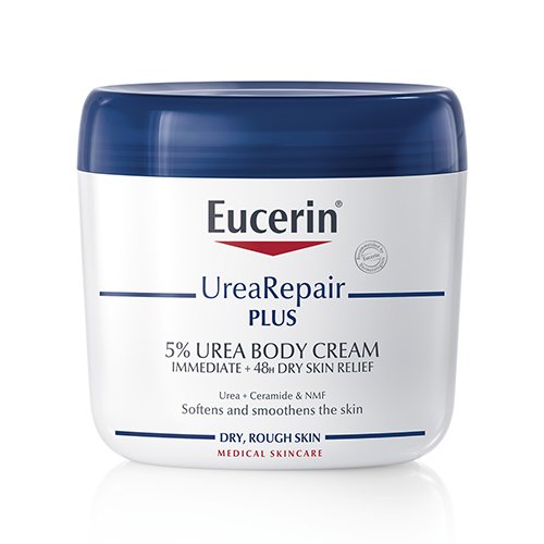 EUCERIN UreaRepair PLUS kūno kremas su 5 % šlapalo, 450 ml | Mano Vaistinė