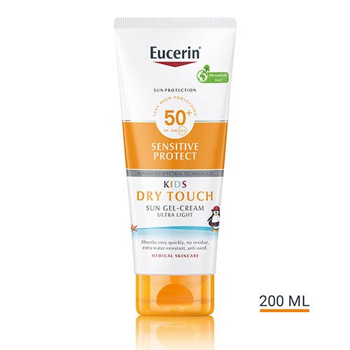 Eucerin Sun Kids losjonas nuo saulės vaikams SPF50+ 200ml  | Mano Vaistinė