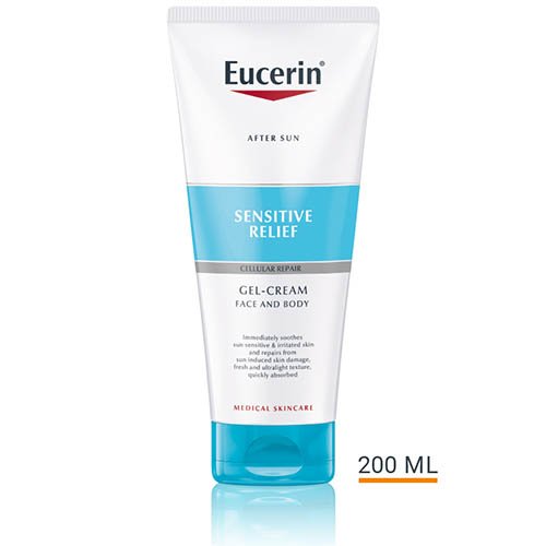 Gelis- kremas po deginimosi EUCERIN Sun Sensitive Relief gelis-kremas po deginimosi 200ml  | Mano Vaistinė