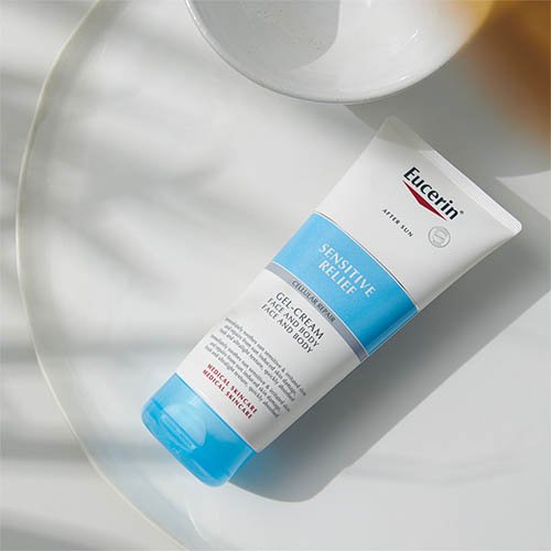 Gelis- kremas po deginimosi EUCERIN Sun Sensitive Relief gelis-kremas po deginimosi 200ml  | Mano Vaistinė