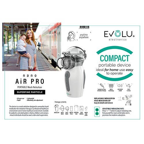 Evolu inhaliatorius nano Air Pro N1 | Mano Vaistinė