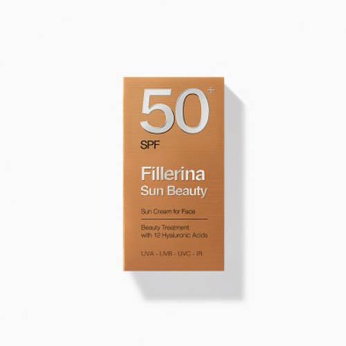 Sun Beauty Veido kremas su FILLERINA 12HA, SPF 50+ | Mano Vaistinė