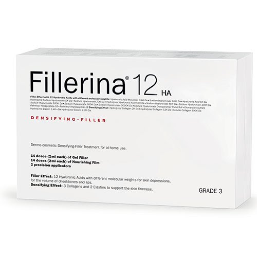 Dermatologinis kosmetinis užpildas FILLERINA 12 HA, 3 lygis | Mano Vaistinė