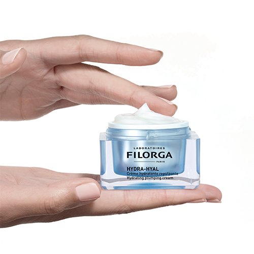 Drėkinamasis veido kremas dehidratuotai odai FILORGA HYDRA-HYAL CREME, 50 ml | Mano Vaistinė