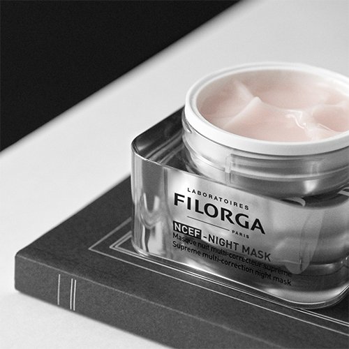 Odos priežiūrai ir regeneracijai Biorevitalizuojantis naktinis veido kremas-kaukė FILORGA NCEF NIGHT-MASK, 50 ml | Mano Vaistinė