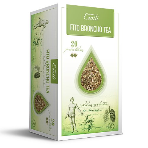Žolelių arbata Fito Broncho arbata 1.5 g, N20 | Mano Vaistinė