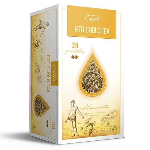 Arbatos ir vaistažolės  Fito Cholo arbata, 1.5 g, N20 | Mano Vaistinė