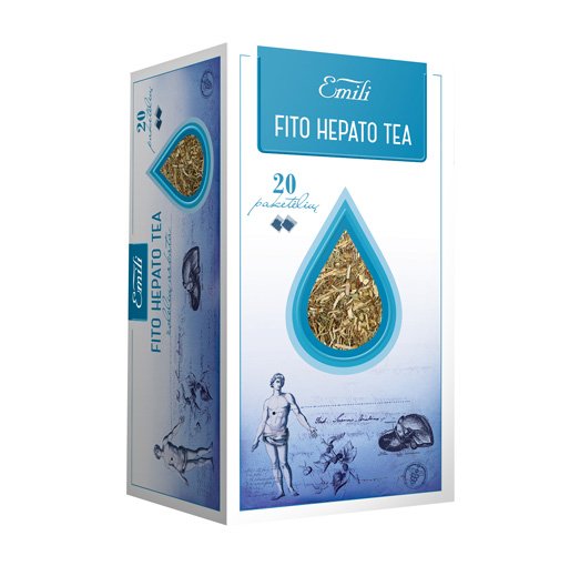 Arbatos ir vaistažolės Fito Hepato arbata, 1.5 g, N20 | Mano Vaistinė