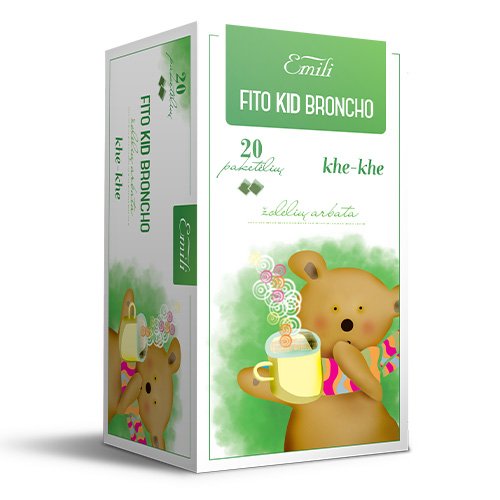 Žolelių arbata Fito Kid Broncho arbata 1.5 g, N20 | Mano Vaistinė