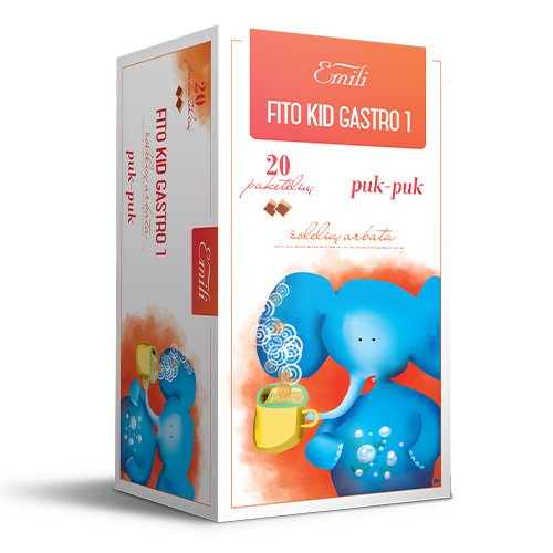 Žolelių arbata Fito Kid Gastro 1 arbata 1.5 g, N20 | Mano Vaistinė