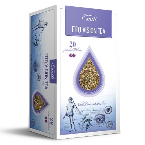 Arbatos ir vaistažolės  Fito Vision arbata, 1.5 g, N20 | Mano Vaistinė