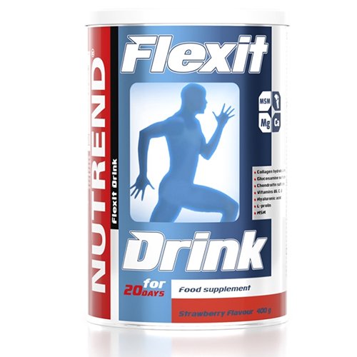 Flexit Drink braškių skonio 400g | Mano Vaistinė