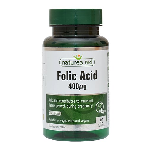 Folic Acid 400 mcg tabletės N90 | Mano Vaistinė
