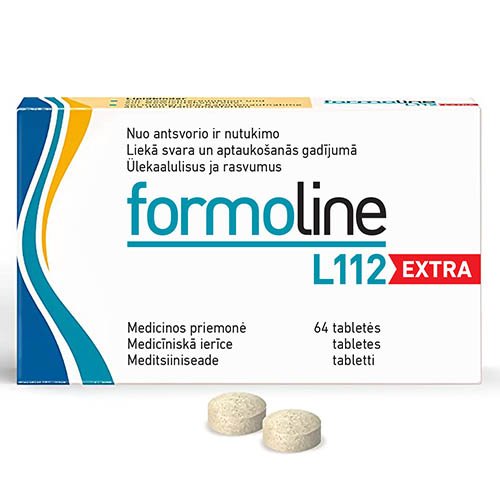 FORMOLINE L112 EXTRA 750mg, 64 tabletės | Mano Vaistinė