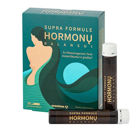 Supra Formulė Hormonų balansui 25ml N14 | Mano Vaistinė