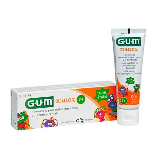 GUM dantų pasta 7-12 metų vaikams JUNIOR, 50 ml | Mano Vaistinė