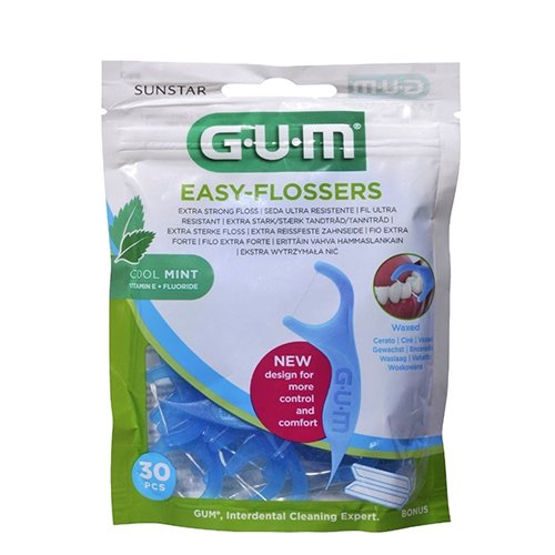 GUM dantų siūlai su laikikliu EASY FLOSSERS N30 | Mano Vaistinė