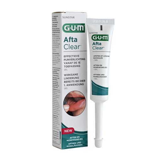 GUM gelis burnos žaizdoms AFTACLEAR, 10 ml | Mano Vaistinė