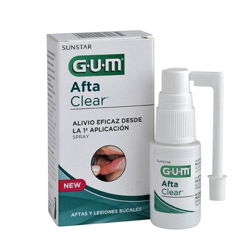 GUM purškiklis burnos žaizdoms, AFTACLEAR, 15 ml | Mano Vaistinė