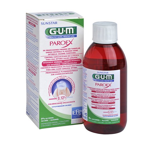 GUM skaliklis 0,12% chlorhexidine PAROEX+CPC, 300ml | Mano Vaistinė