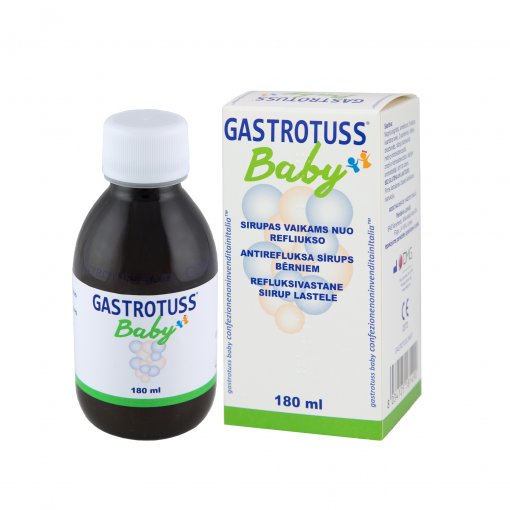 Gastrotuss baby sirupas vaikams 180ml | Mano Vaistinė