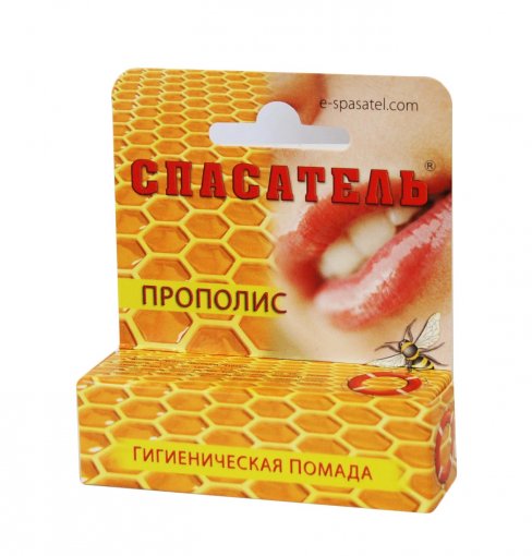 Lūpų priežiūros priemonė, lūpų balzamas Gelbėtojas su bičių pikiu, higieninis lūpų pieštukas, 4 g | Mano Vaistinė