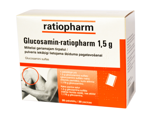 glucosamin rph 1 5g sach n20