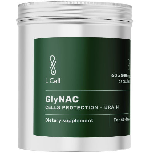 L Cell GlyNAC, kapsulės 500 mg, 60 kapsulių | Mano Vaistinė L Cell GlyNAC, kapsulės 500 mg, 60 kapsulių | Mano Vaistinė