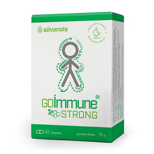 GoImmune Strong N20 | Mano Vaistinė