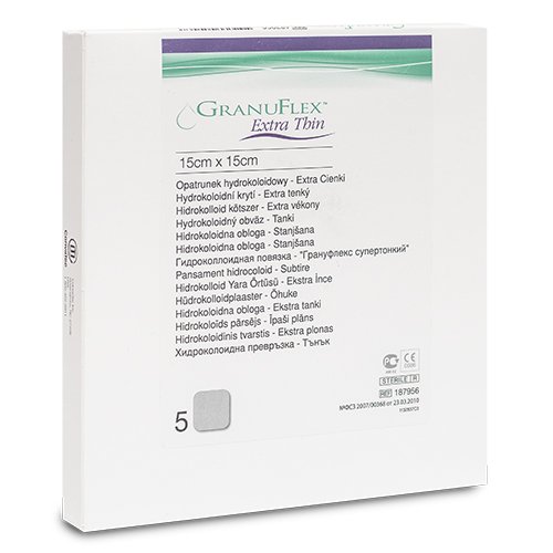 Granuflex Extra Thin 15x15cm N5 187956" | Mano Vaistinė