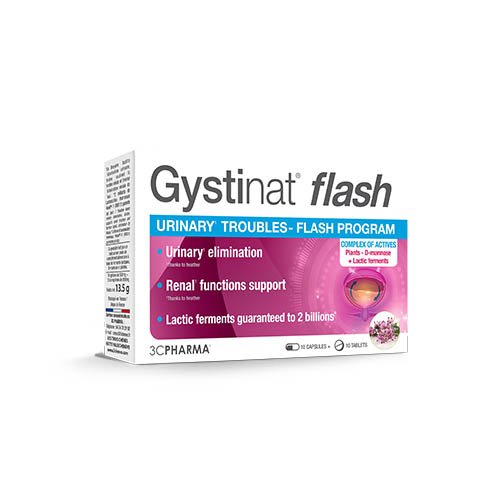 3C PHARMA Gystinat FLASH tabletės N10 + kapsulės N10 | Mano Vaistinė