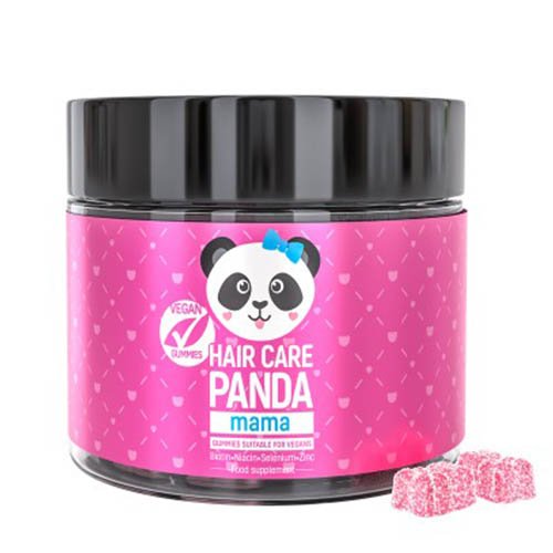 Maisto papildas plaukams HAIR CARE PANDA MAMA, 30 guminukų | Mano Vaistinė