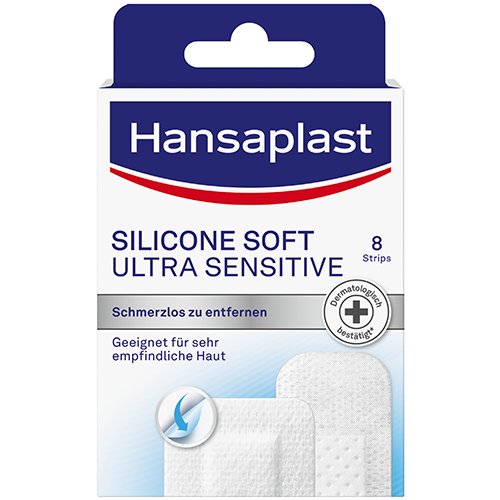 Hansaplast Silicone Soft Minkštas Silikono pleistras N8  | Mano Vaistinė