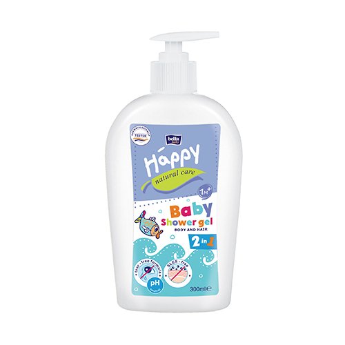 HAPPY Nature Care prausiklis/šampūnas (be ašarų)  300ml