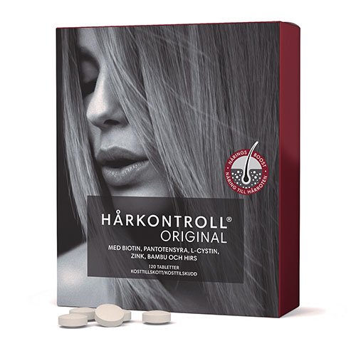 Maisto papildai plaukams HARKONTROLL Original, 120 tablečių | Mano Vaistinė