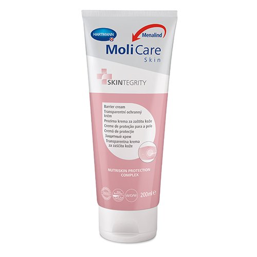 Slaugos priemonės MoliCare Skin barjerinis kremas 200ml | Mano Vaistinė