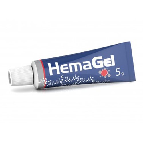 Gelis HemaGel hidroflinis gelis, 5 g | Mano Vaistinė