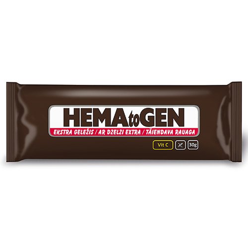 Hematogenas Ekstra Geležis, 30 g (Stada)