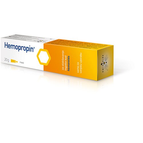 Hemopropin tepalas su propoliu 20g | Mano Vaistinė