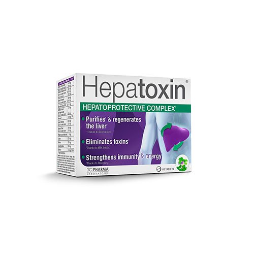 3C PHARMA Hepatoxin, 60 tablečių | Mano Vaistinė