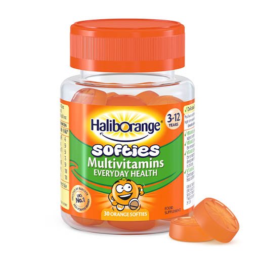 HLB Multivitamins Orange Softies N30 | Mano Vaistinė