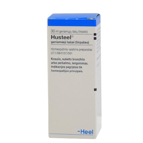 Homeopatinis vaistas Husteel geriamieji lašai, 30 ml | Mano Vaistinė