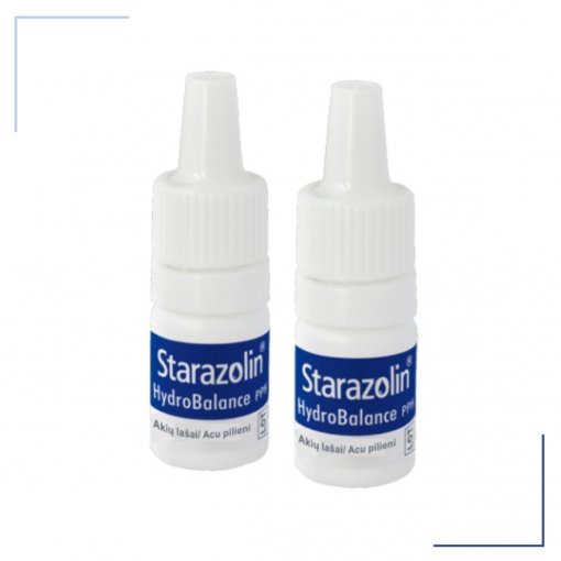 Drėkinamieji akių lašai Starazolin HydroBalance drėkinamieji akių lašai, 5 ml, N2 | Mano Vaistinė