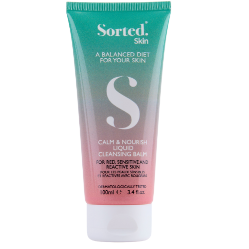 Su 13 eterinių aliejų ir ekstraktų Raminamasis valomasis balzamas SORTED SKIN, 100 ml | Mano Vaistinė