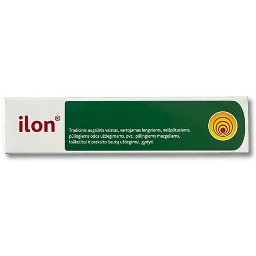 Ilon 12mg/54mg/72mg/g tepalas 25g | Mano Vaistinė