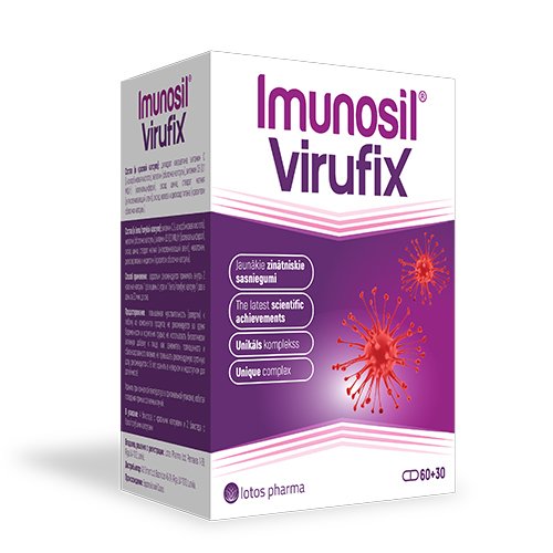 Imunosil Virufix N60+30 | Mano Vaistinė